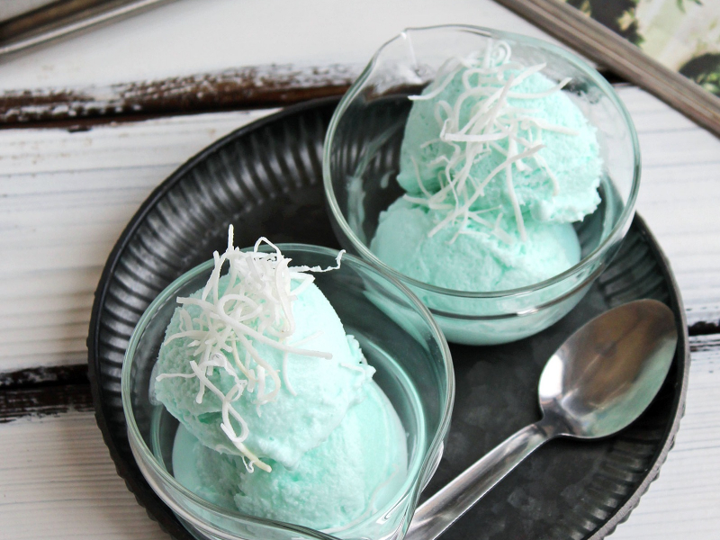 蓝柑冰淇淋 Blue Curacao Ice Cream