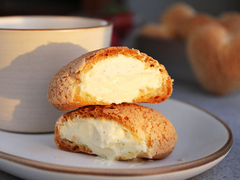 卡仕达奶油泡芙 Custard Ceam Puff