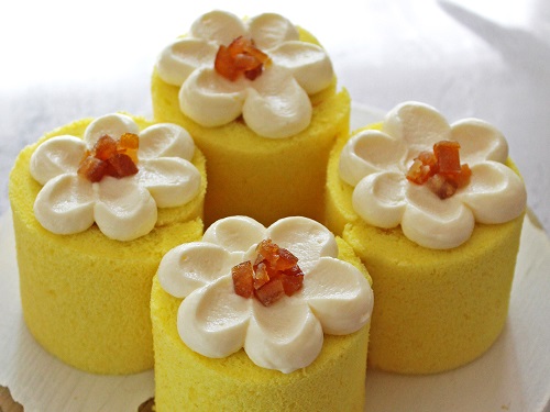 橙花蛋糕卷 Orange Blossom Cake Rolls