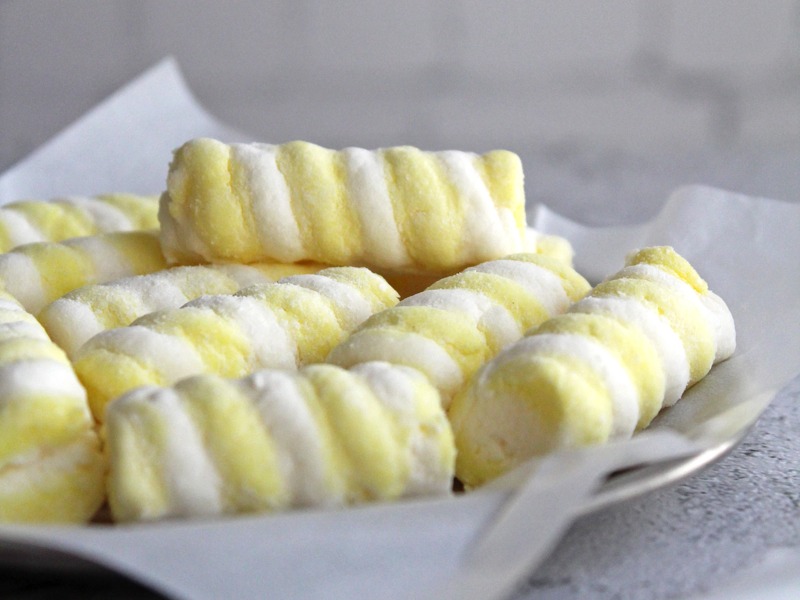 Chef Gusto · 趣享 · 双色扭扭棉花糖 Two-Tone Twisted Marshmallows