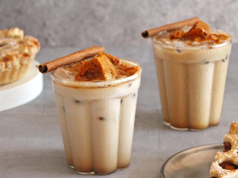 Chef Gusto · 肉桂蜂窝糖拿铁咖啡 Cinnamon Honeycomb Latte